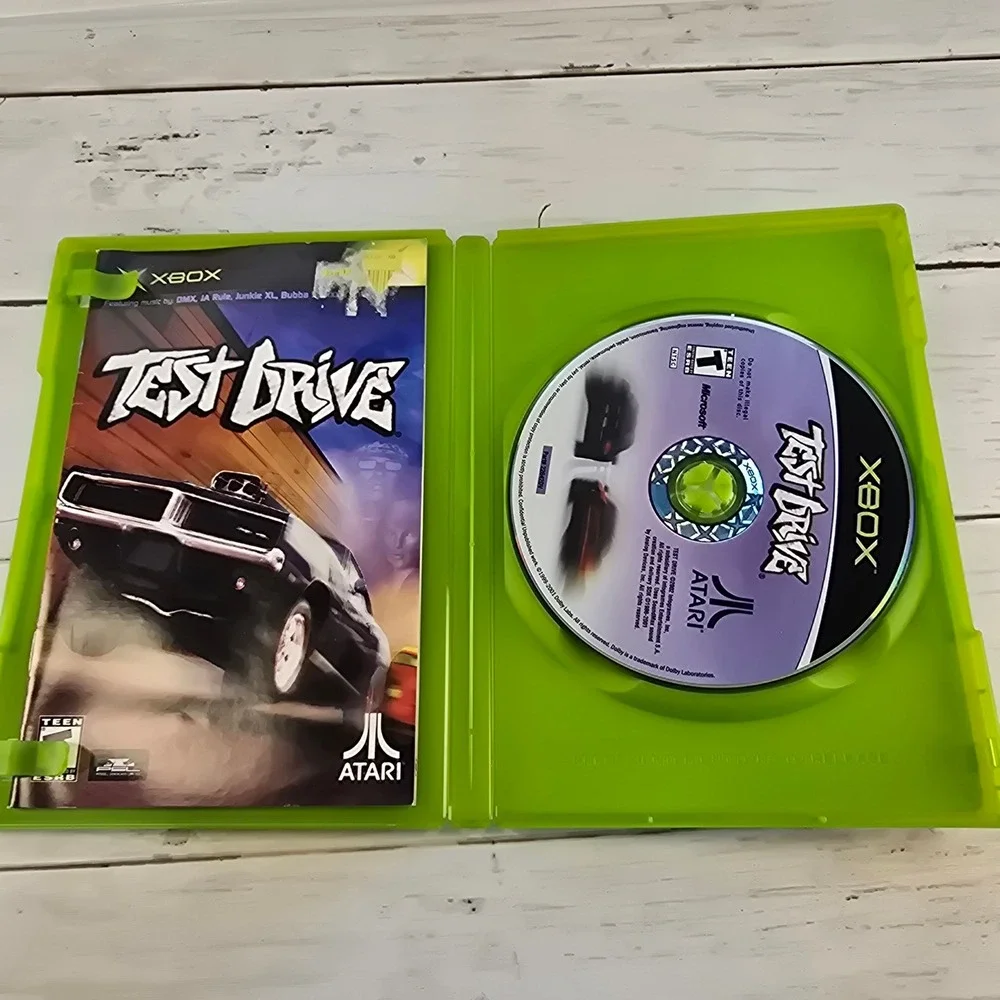 Test Drive Original Microsoft Xbox Game Atari 2002 Street Racing CIB Soundtrack